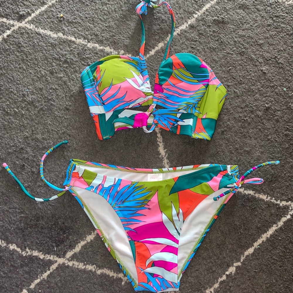 Multi Color Bikini Set